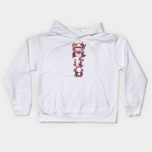 Momoland floral Lightstick Kids Hoodie